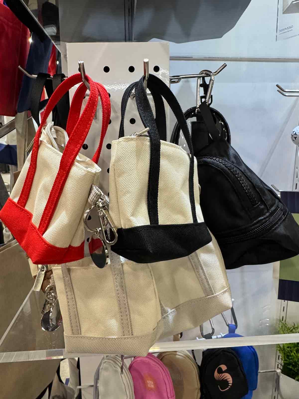 Mini Tote Bags Bag Charms with Your Logo