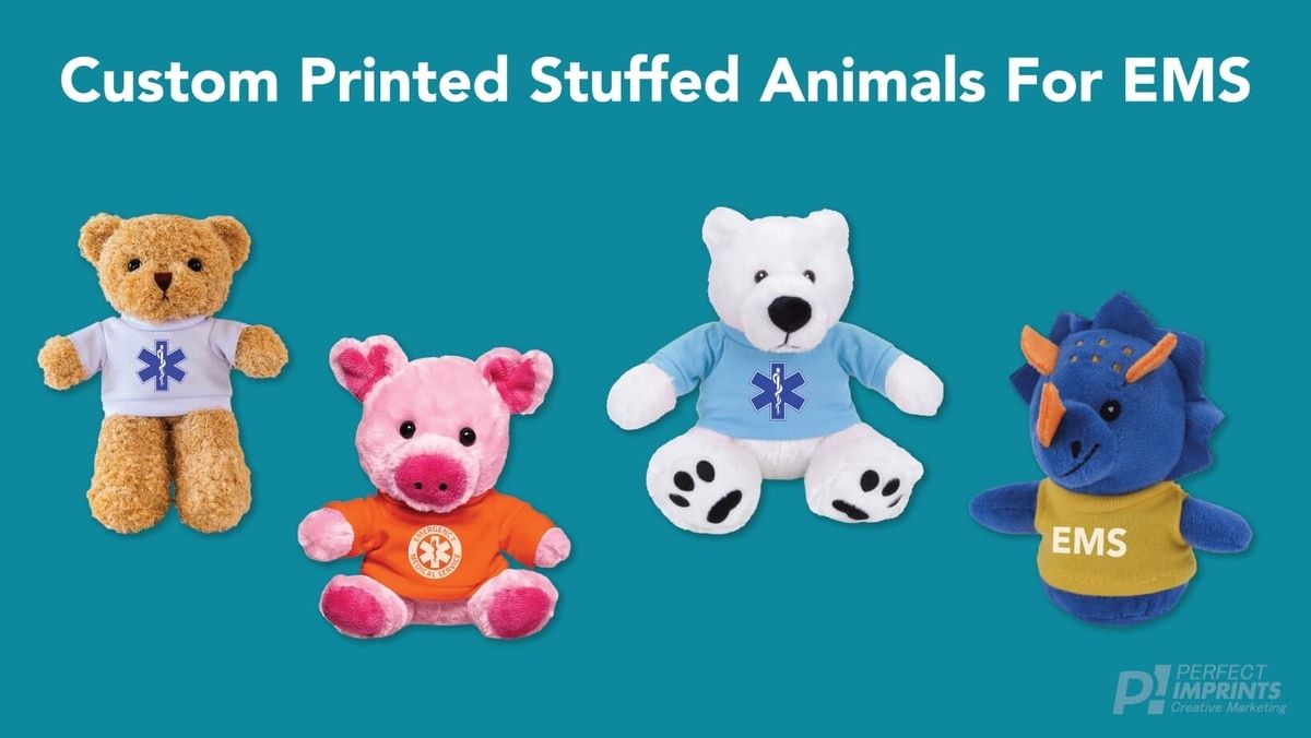 Custom Printed Stuffed Animals For EMS