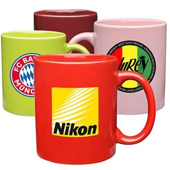 custom drinkware made up of ceramic material.