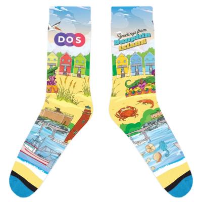 Dauphin Island, AL Local City Custom Socks