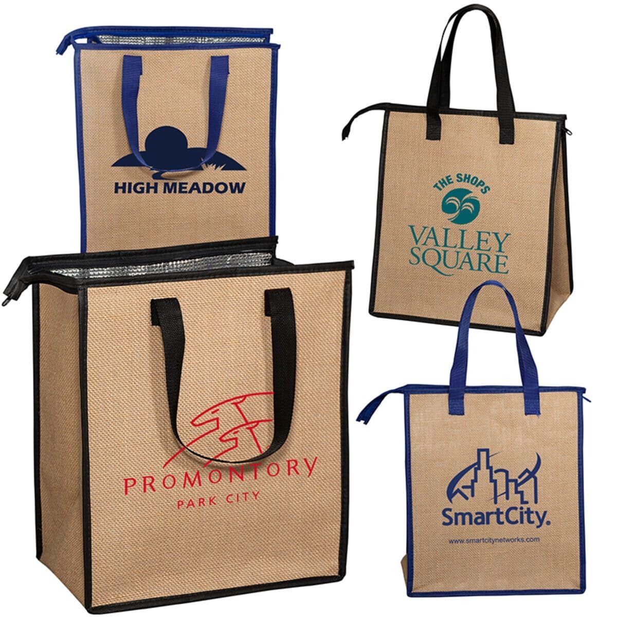 Custom Printed Jute Lunch Sacks