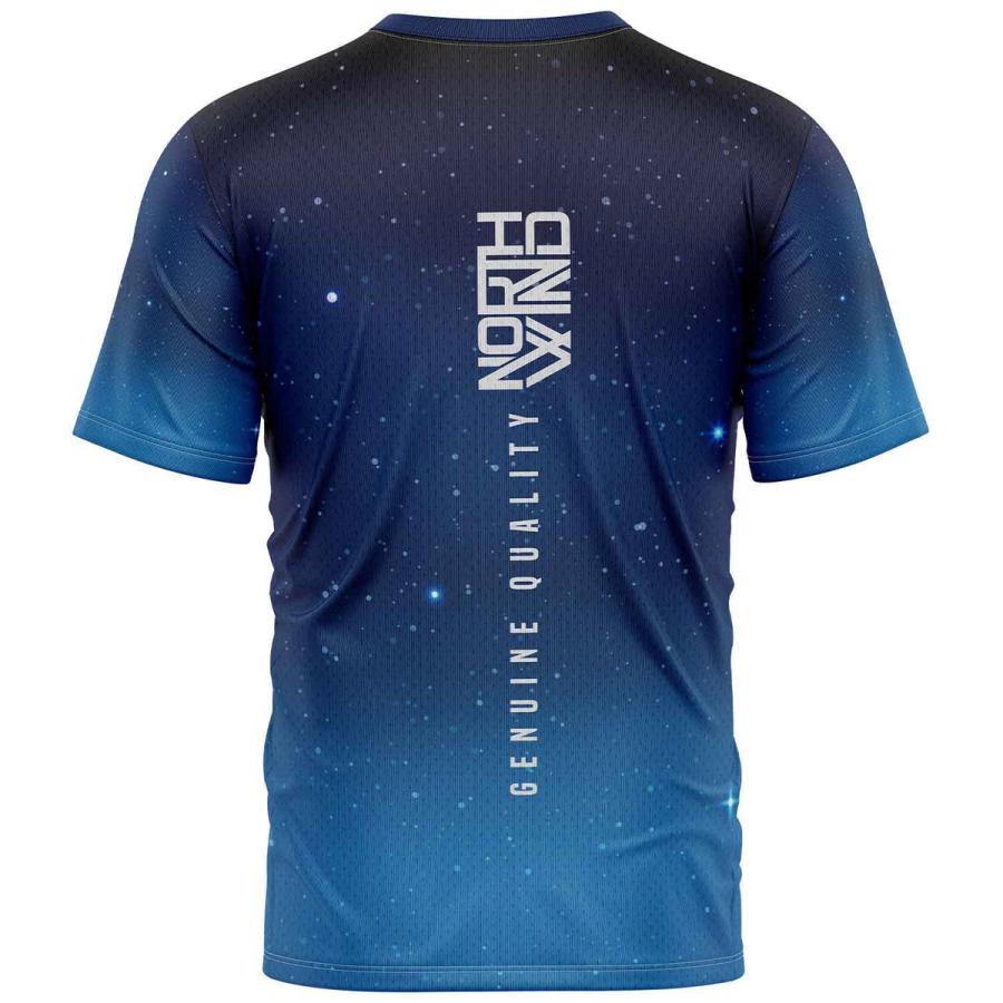 Men's personalized sublimated athletic shirt with breathable birdseye mesh fabric