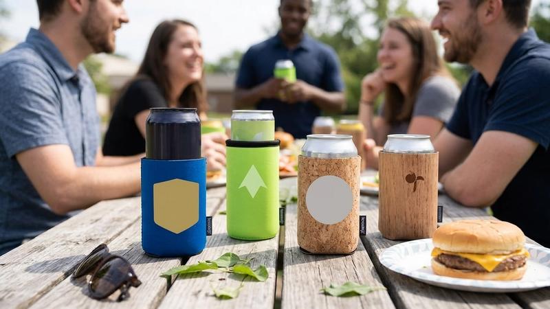 9 Custom Koozie Ideas for Trade Shows, Employee Gifts, and Client Appreciation