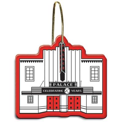 Custom Shape Acrylic Holiday Ornaments - up to 6 sq. inches