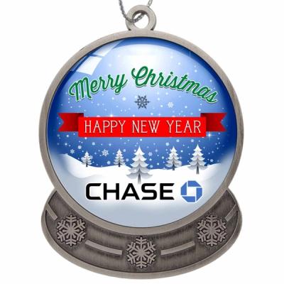 Snow Globe Custom Christmas Ornaments