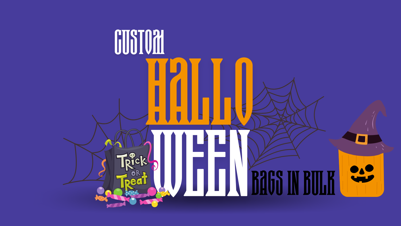 Save Money with Custom Halloween Bags In Bulk!