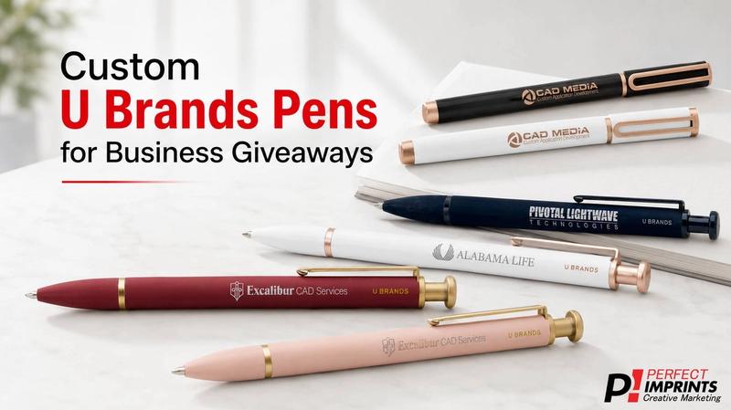 Custom U Brands Pens for Business Giveaways