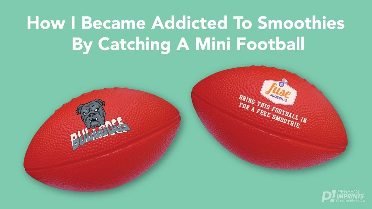 How I Became Addicted to Smoothies By Catching a Mini Football