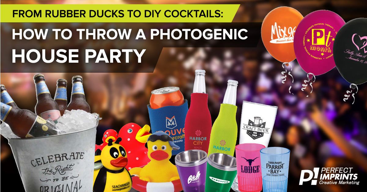 From Bulk Rubber Ducks to DIY Cocktails: How to Throw a Photogenic House Party