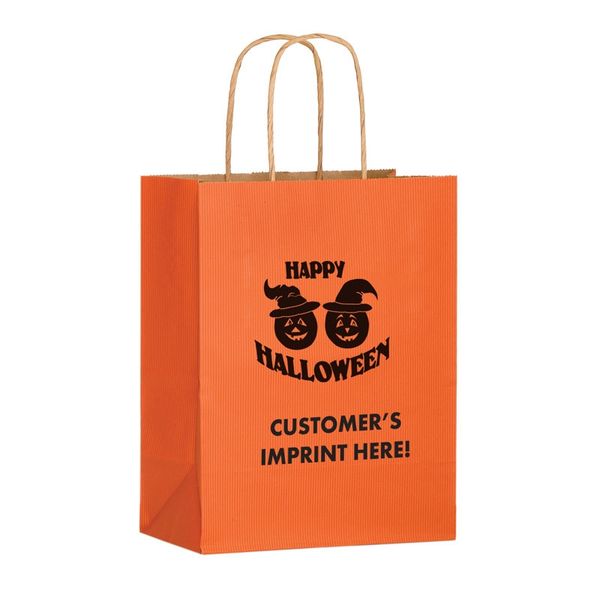 Kraft Paper Custom Halloween Gift Bags