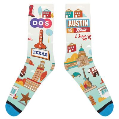 Austin TX Local City Custom Socks