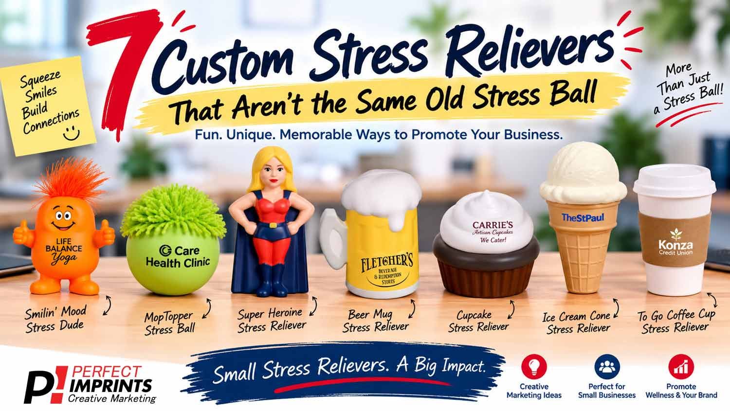 7 Custom Stress Relievers That Aren’t the Same Old Stress Ball