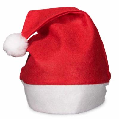 Blank Red Felt Santa Hats