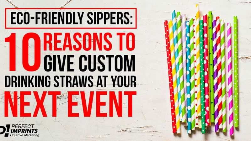 Eco-Friendly Sippers: 10 Reasons to Give Custom Drinking Straws at Your Next Event
