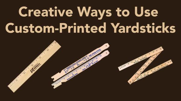 Extending Your Brand's Reach: Creative Ways to Use Custom-Printed Yardsticks
