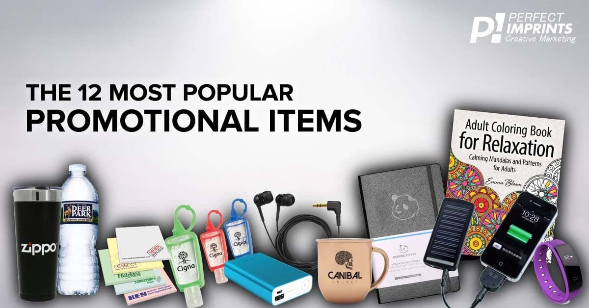 The 12 Most Popular Promotional Items
