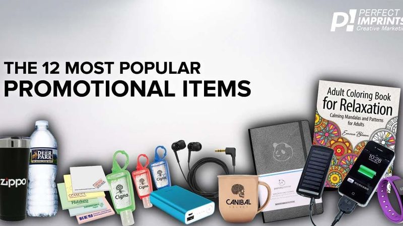 The 12 Most Popular Promotional Items