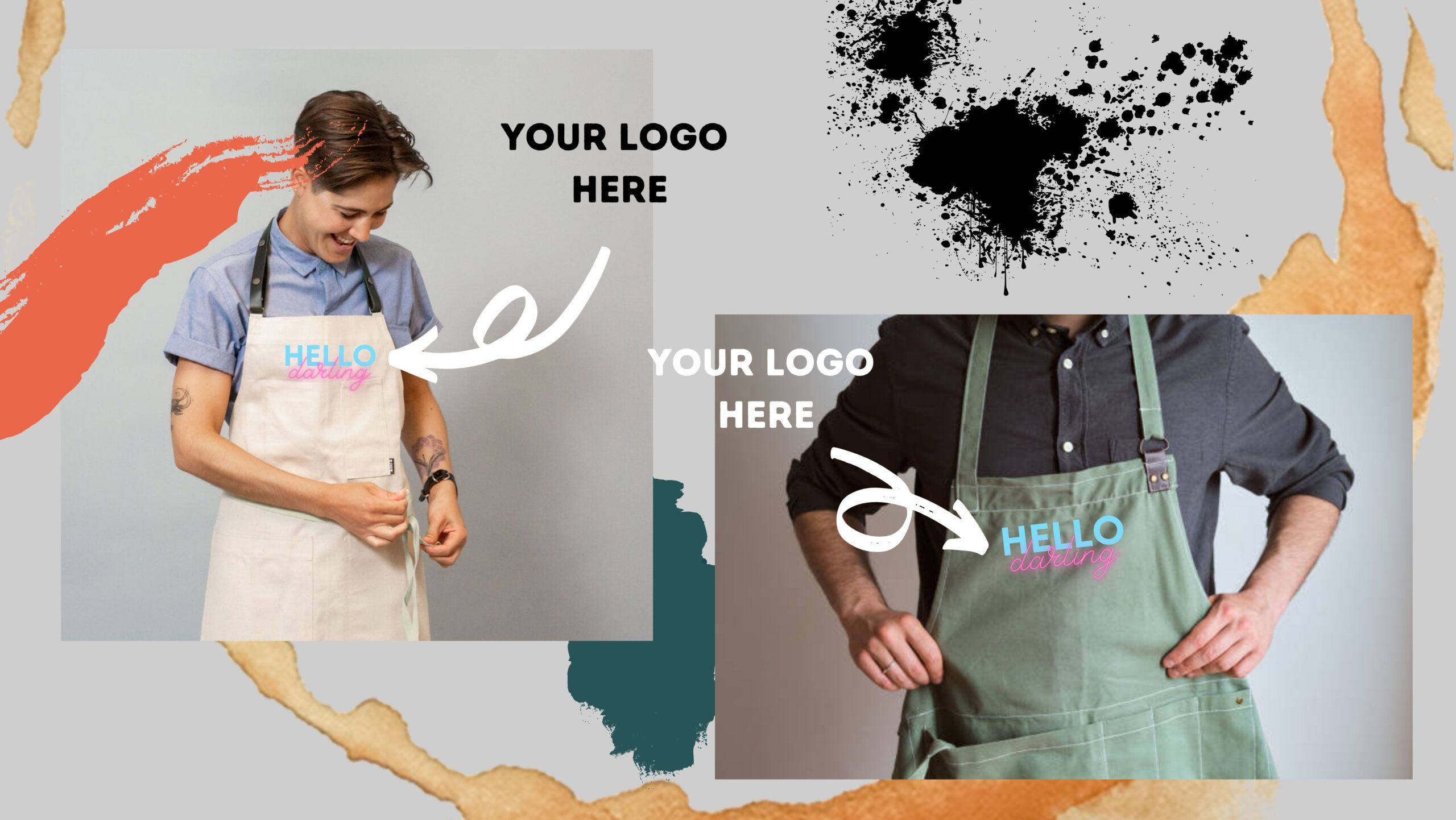 Custom Uniforms and Workwear: A new approach to brand advertising using Aprons!