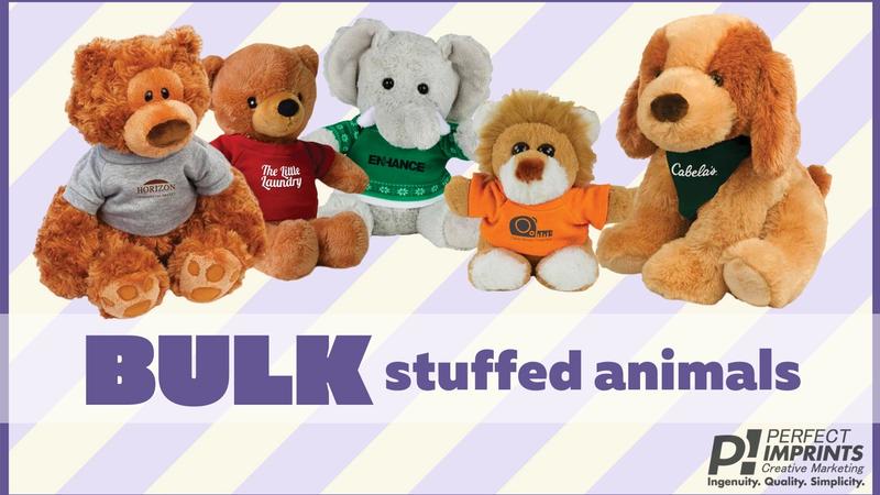 10 Reasons to Giveaway Promotional Stuffed Animals in Bulk