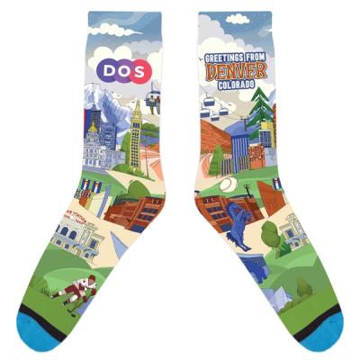 Denver, CO Local City Custom Socks