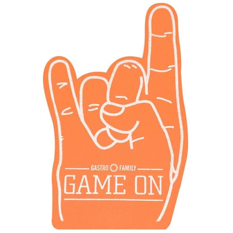 Horned foam finger