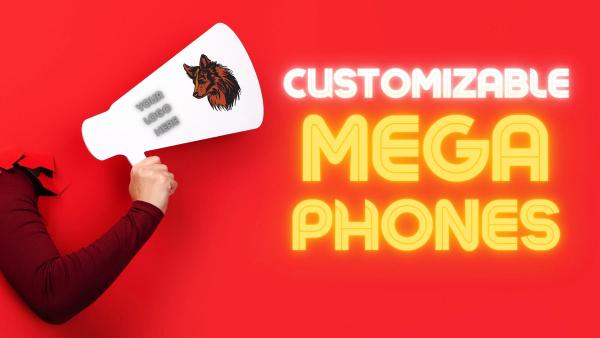 Leave A Lasting Impression With Customizable Megaphones! 