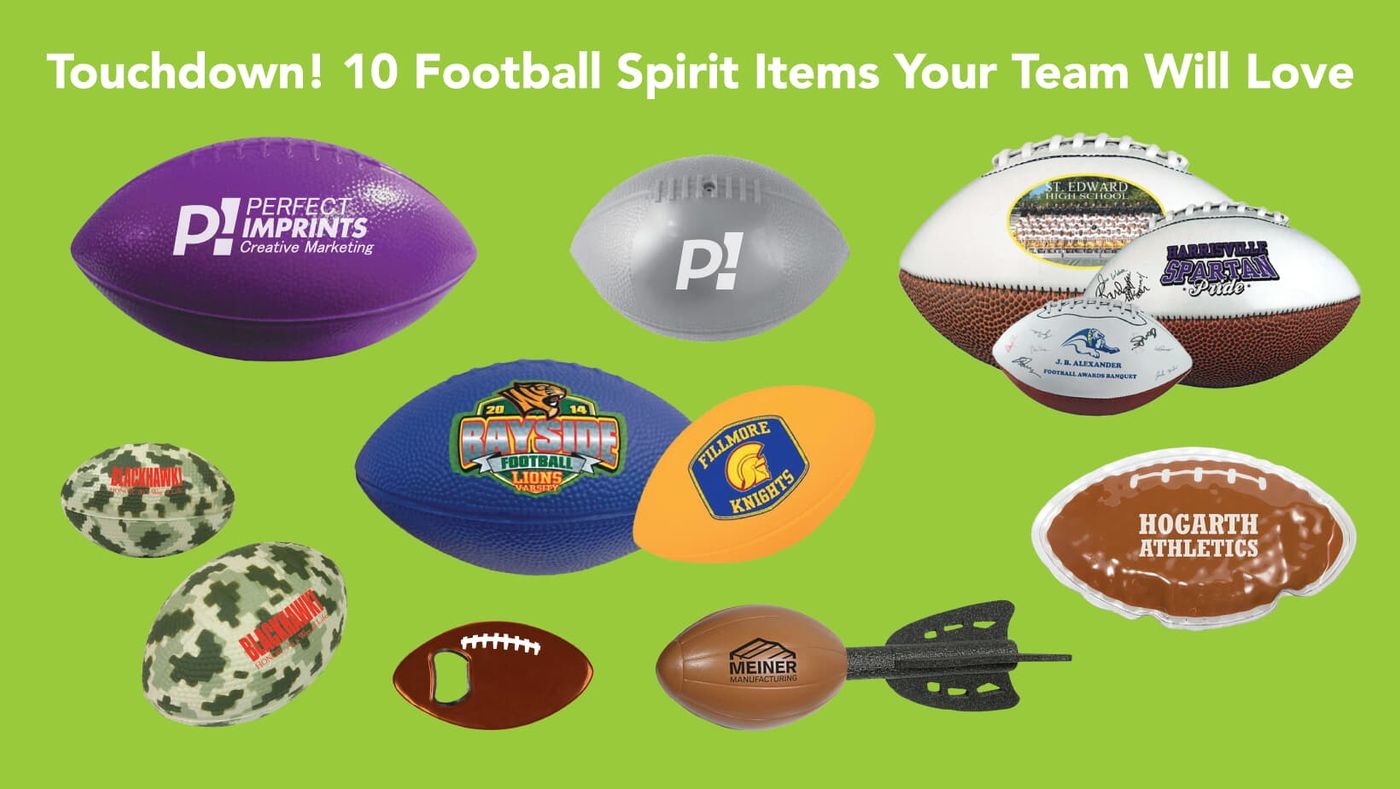Touchdown! 10 Football Spirit Items Your Team Will Love