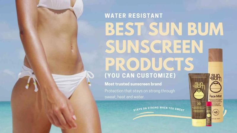 Best Sun Bum Sunscreen Products (You Can Customize)