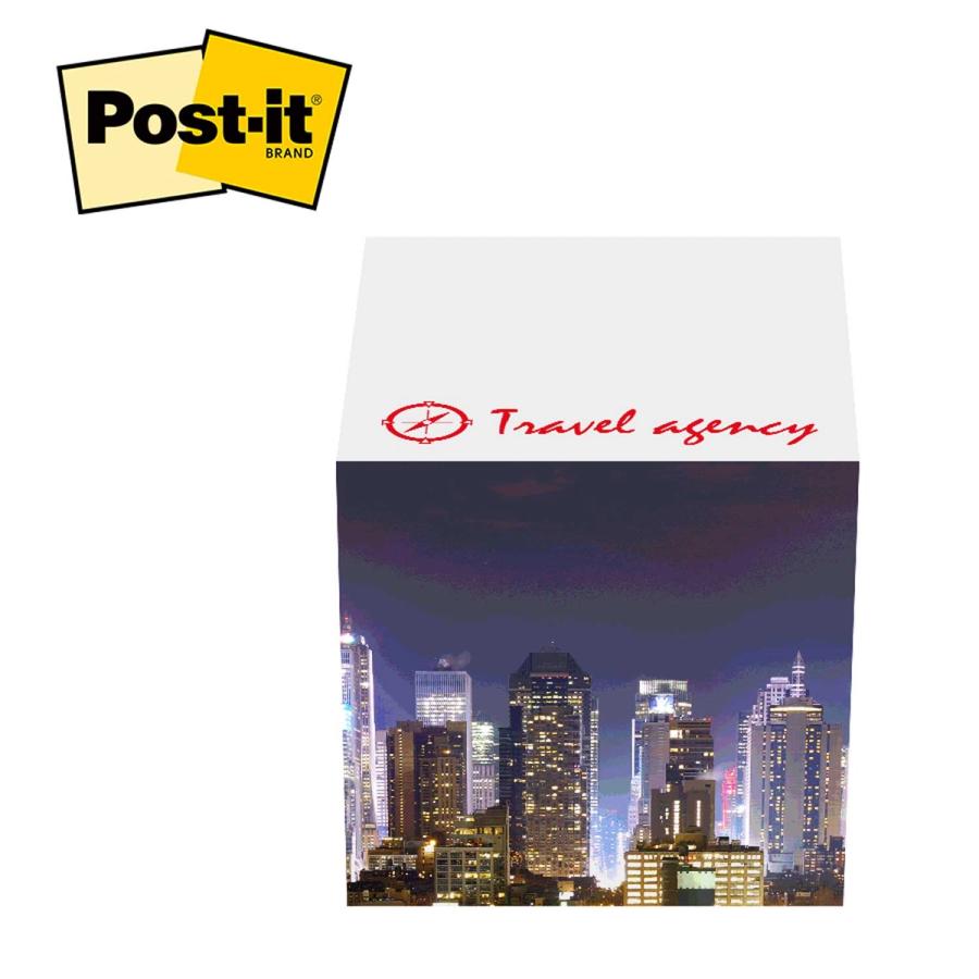 Bulk Printed Post-It Brand Note Cubes