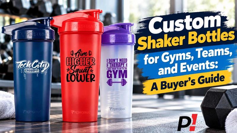Custom Shaker Bottles for Gyms, Teams, and Events: A Buyer's Guide