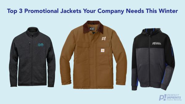 Top 3 Promotional Jackets Your Company Needs This Winter