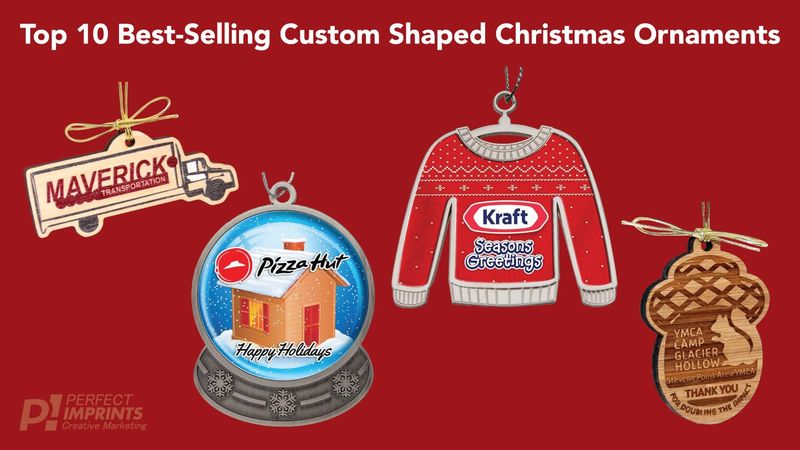 Top 10 Best-Selling Custom Shaped Christmas Ornaments