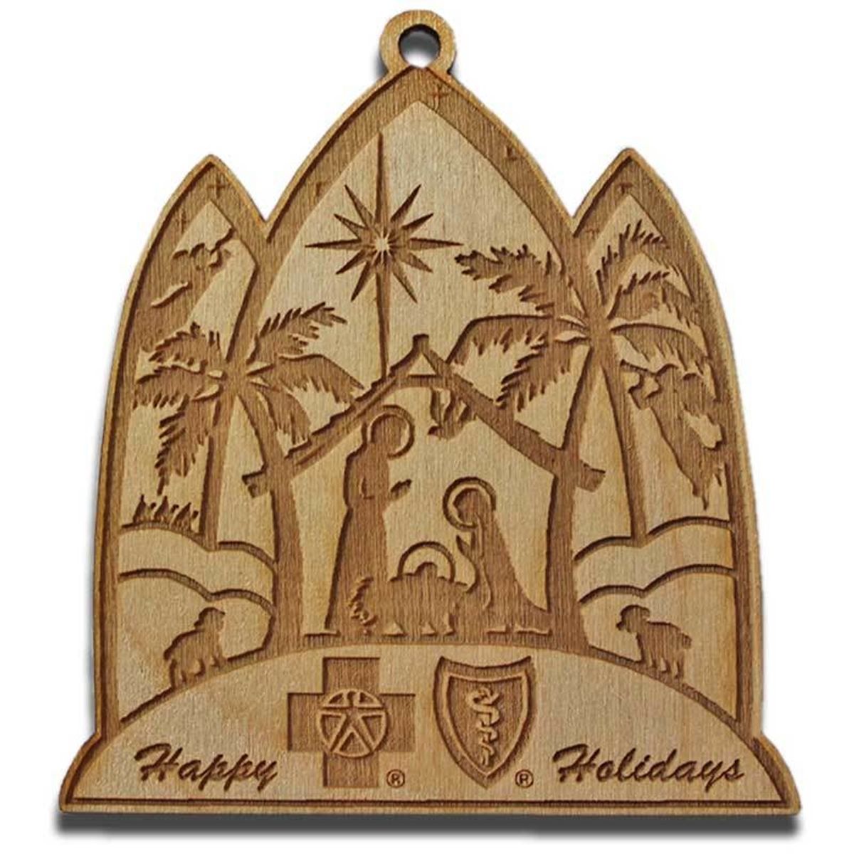 Custom Shape Wooden Christmas Ornaments