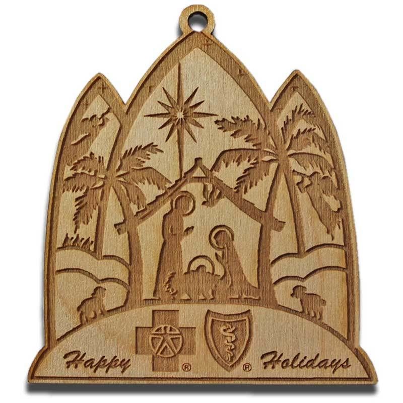 Custom Shape Wooden Christmas Ornaments