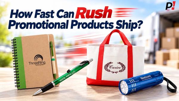 How Fast Can Rush Promotional Products Ship?