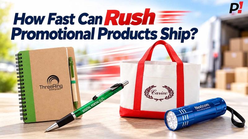How Fast Can Rush Promotional Products Ship?