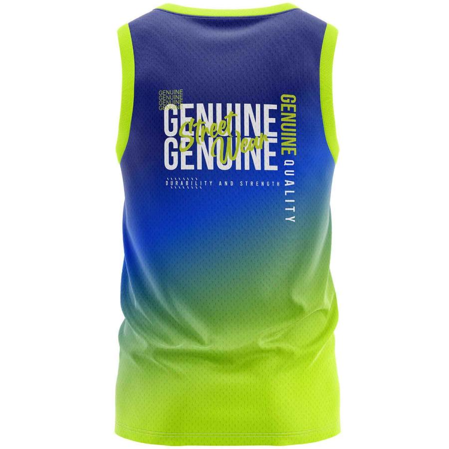 Men's full-color sublimated tank top for teams, gyms and sporting events