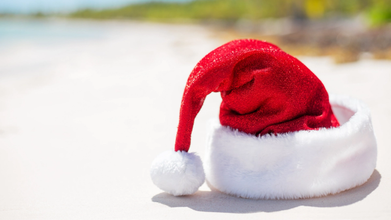 Custom Santa Hats and Matchbooks