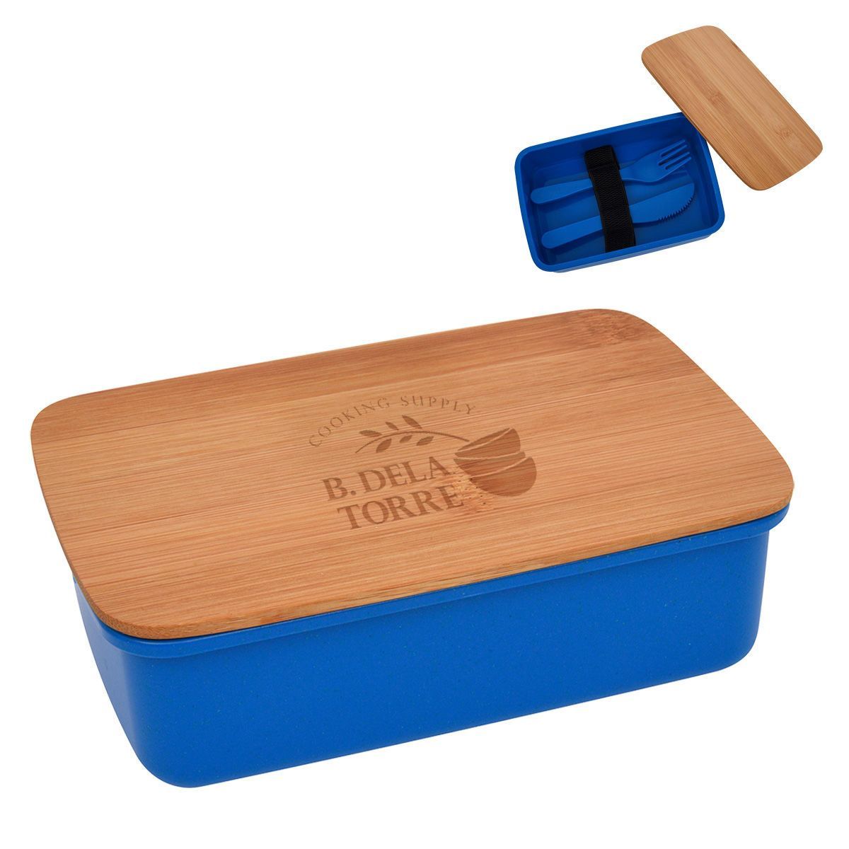 Wheat Custom Lunch Container with Your Logo