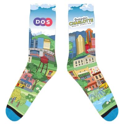 Charlotte NC Local City Custom Socks
