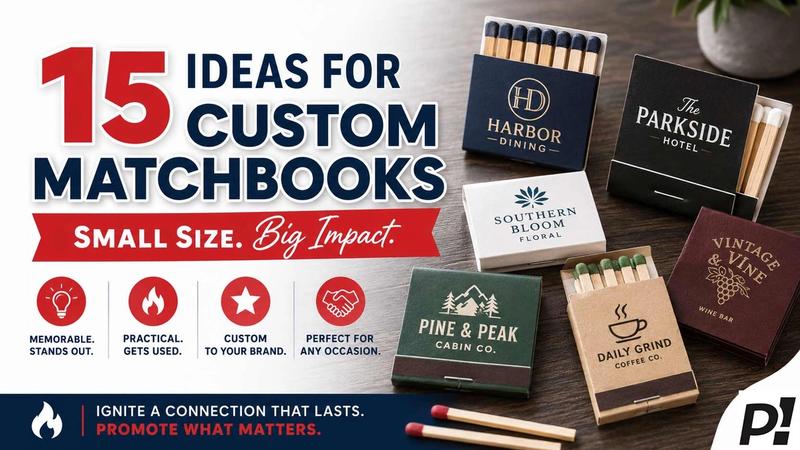 15 Ideas for Custom Matchbooks