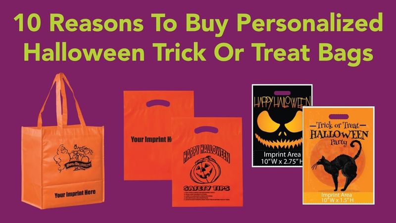 10 Reasons to Buy Personalized Halloween Trick or Treat Bags