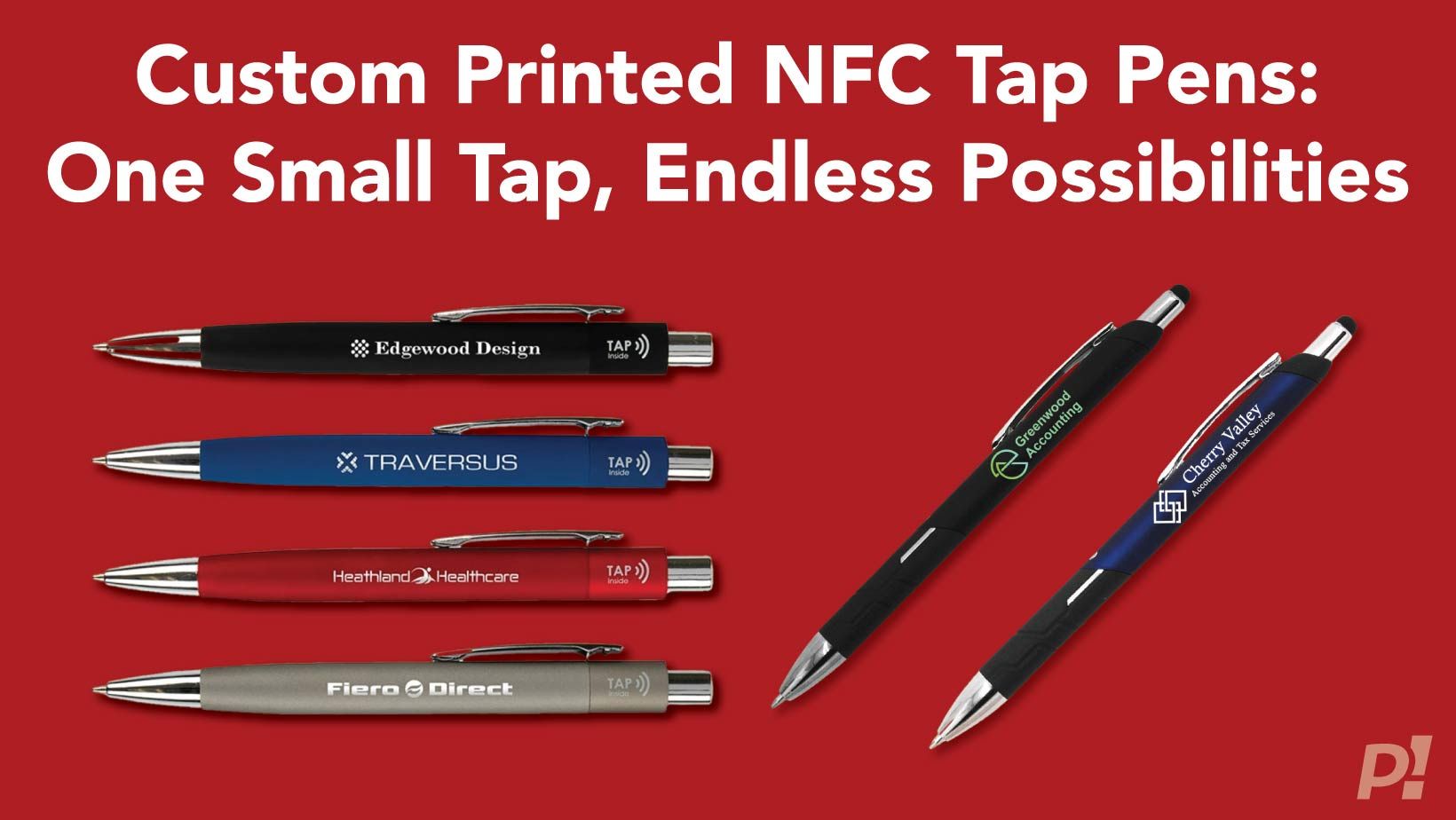 Custom Printed NFC Tap Pens: One Small Tap, Endless Possibilities