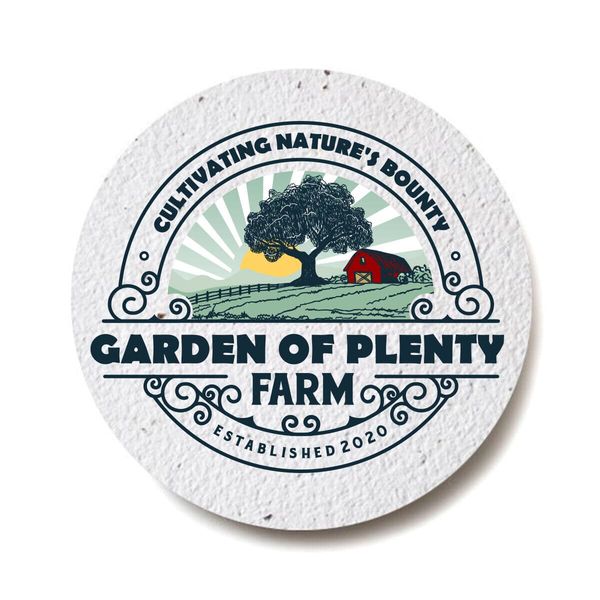 Custom Printed See Paper Coasters