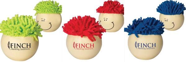 Custom MopTopper Stress Balls