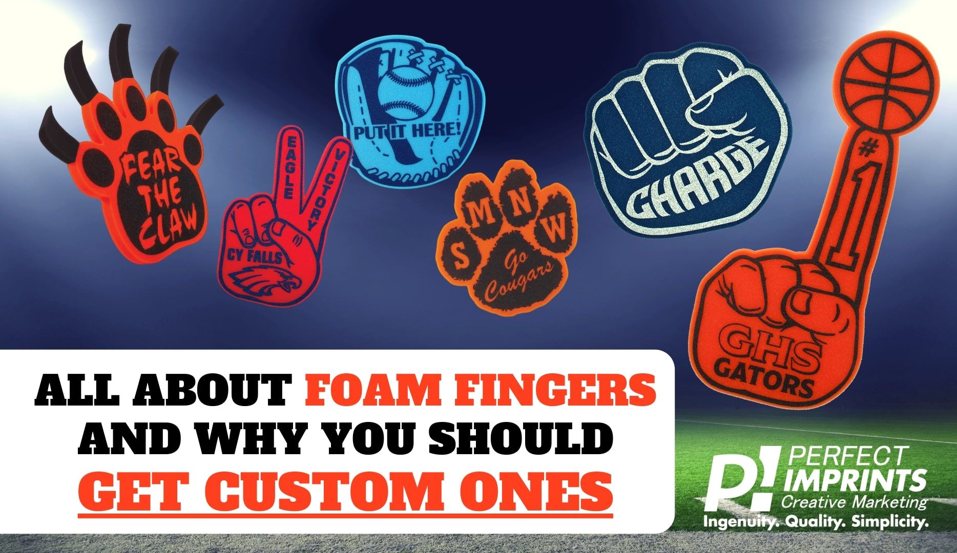 All About Custom Foam Fingers and Why You Should Get Them