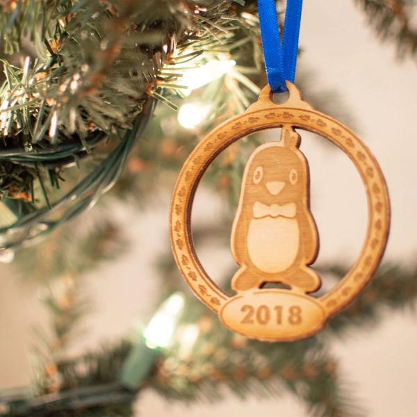 custom shaped wood Christmas ornaments