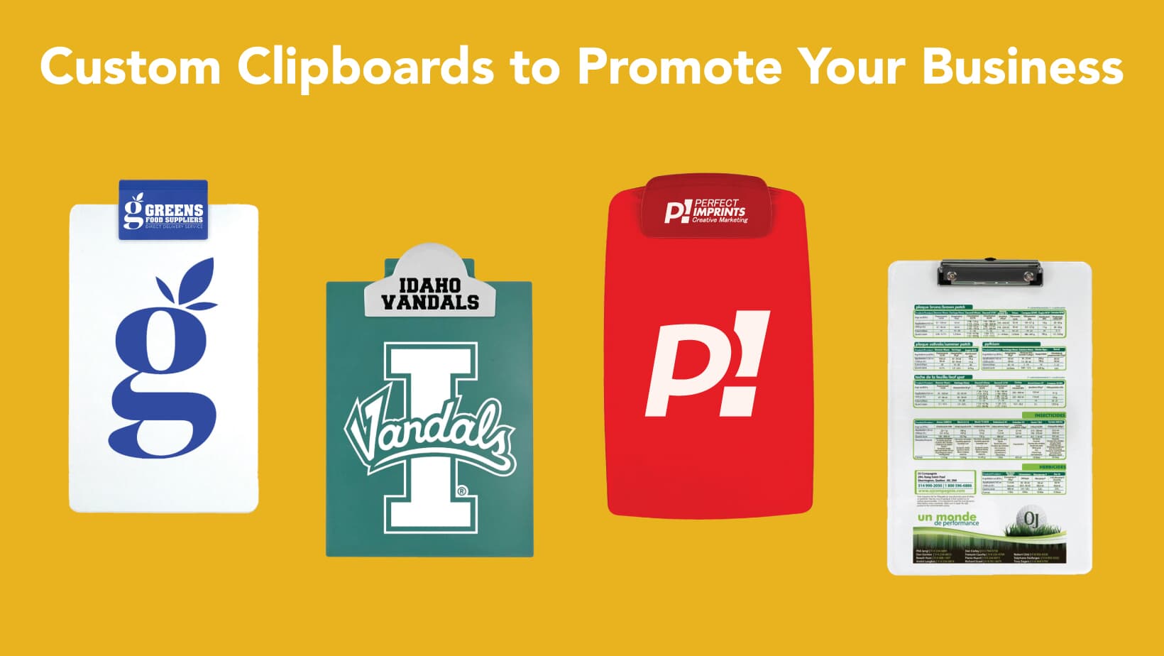 Custom Clipboards to Promote Your Business