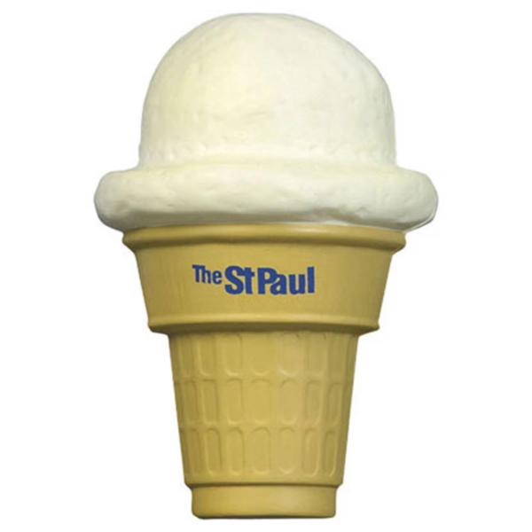 Custom Ice Cream Cone Stress Relievers
