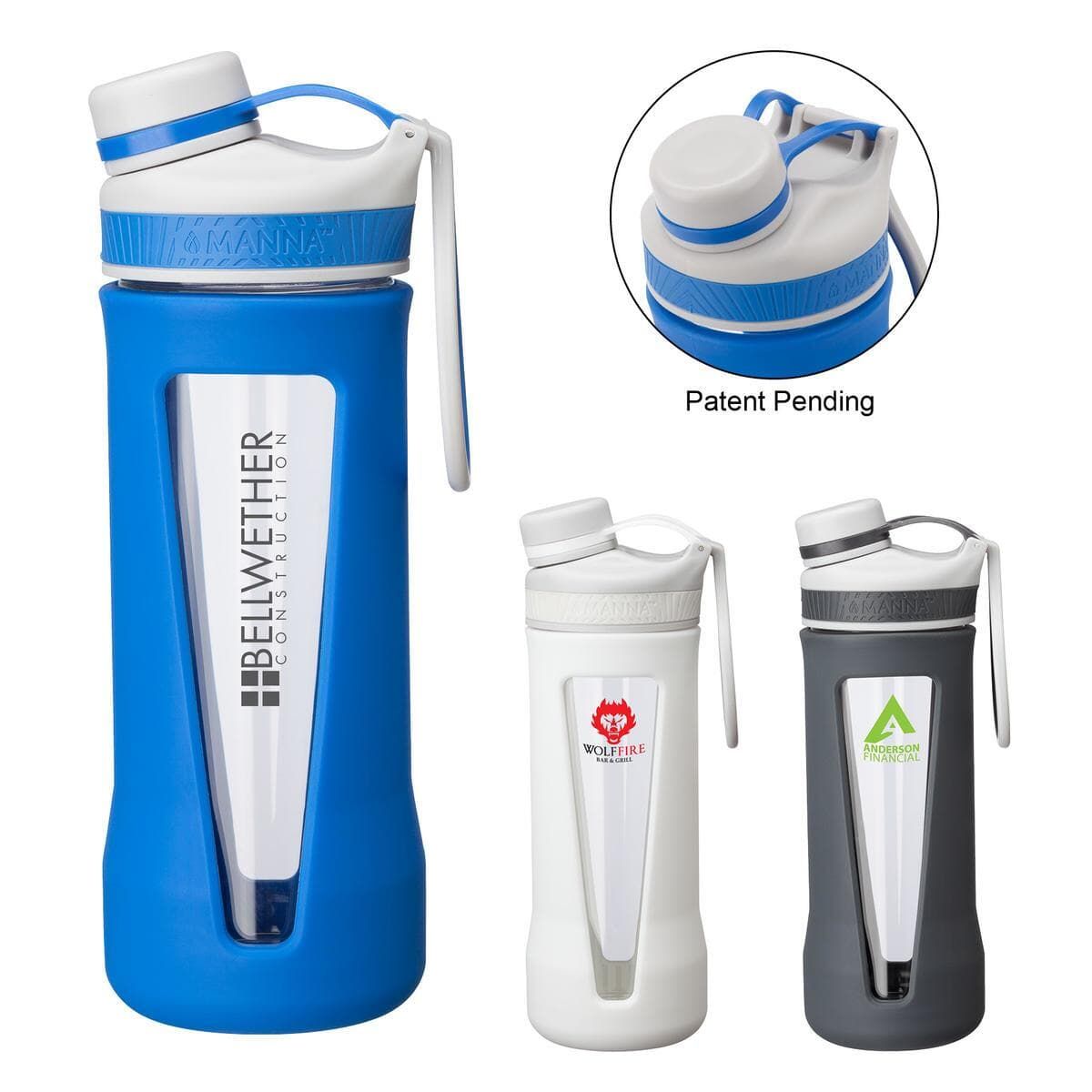 Custom Glass Water Bottles